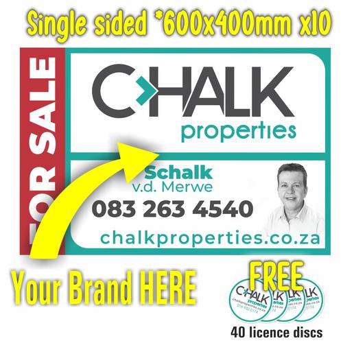  - Estate Agent Sign 600 X 400 SS